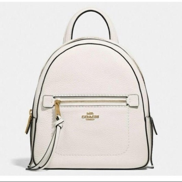 coach andi backpack size